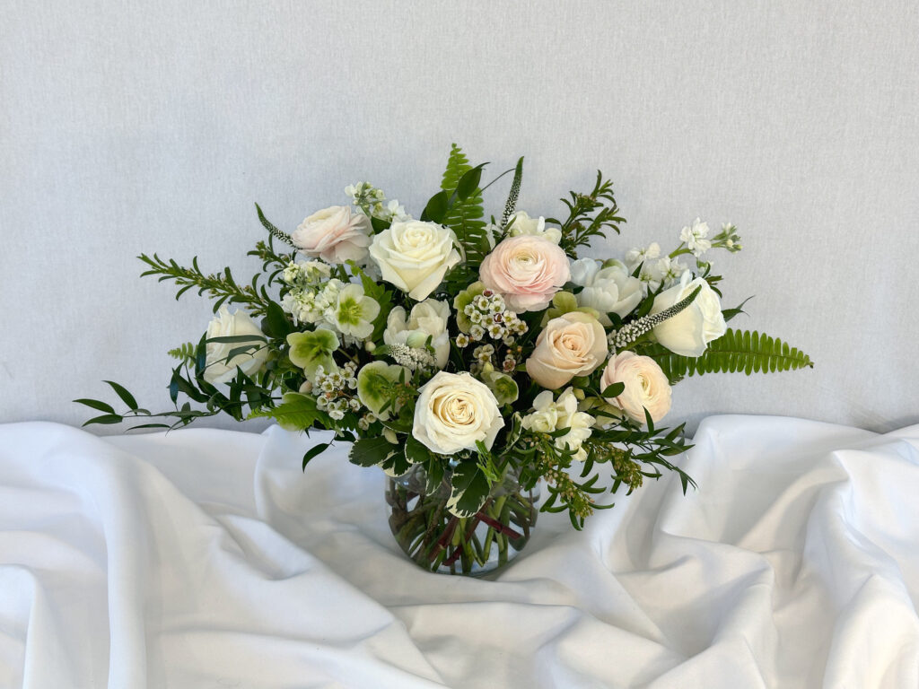 deluxe wedding event centerpiece pastel florals